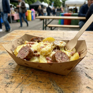 Repas : Metsiflette maison & Saucisse de Morteau fumée